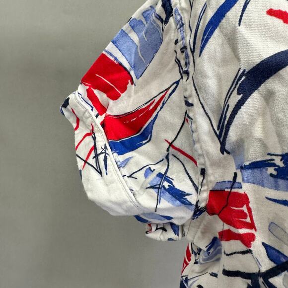 Lauren Ralph Lauren sailboat cotton short sleeve top/shorts pajama set Medium - Picture 9 of 15